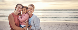 Couple with toddler